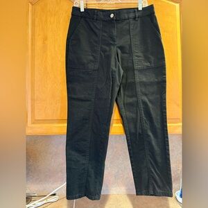 White House Black Market High Rise Black Jeans